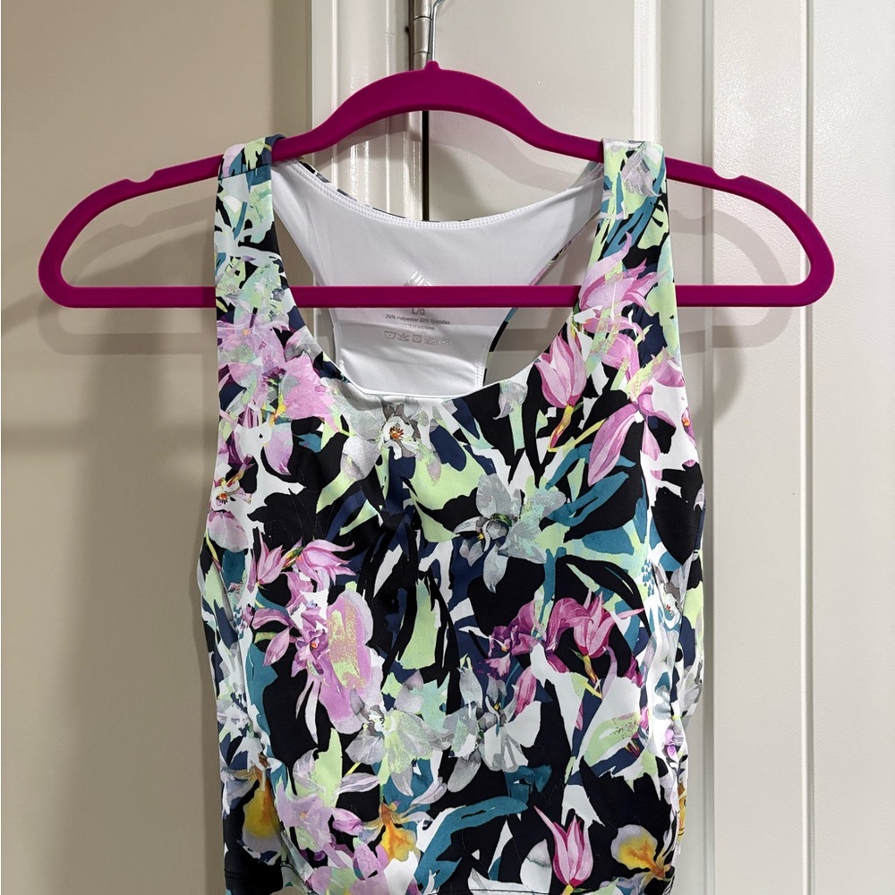 RBX Multicolor Floral Sports Bra